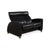 Arion Leather Two-Seater Black Manual Function Sofa from Stressless For Sale - Image 4 of 17