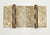 These door hinges are made of brass plated steel with flat tips, five knuckles, and a staggered hole pattern. Made by...