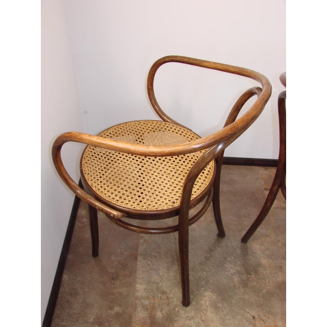 B9/209 Armchairs No. 209 by Radomsko for Thonet, 1960s, Set of 2 For Sale - Image 4 of 10