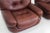 Set Vintage Italian Burgundy Lounge Chairs by Sapporo for Mobil Girgi, 1970s, Set of 2 For Sale - Image 6 of 11