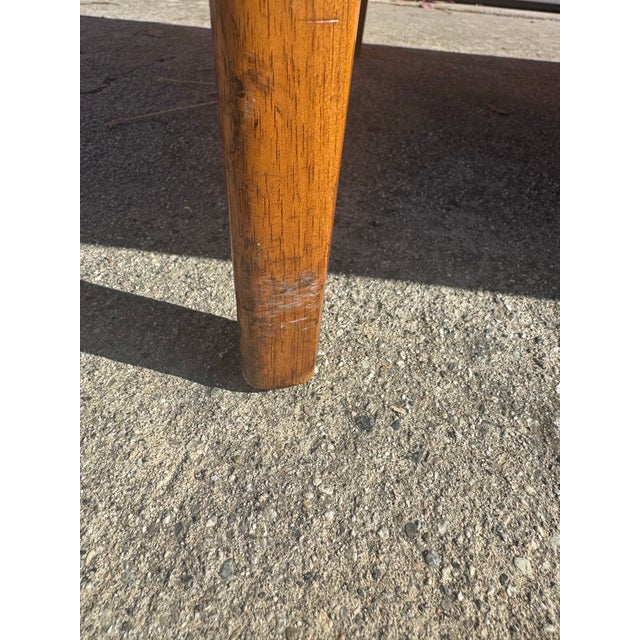 Vintage Drexel Walnut & Travertine Coffee Table For Sale - Image 12 of 12