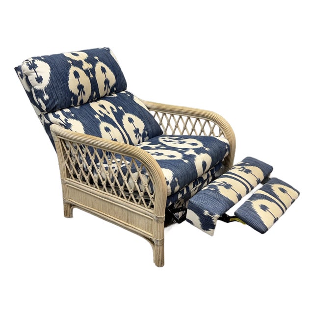 Circa 1990's Bradington Young 4147 High-Lounger Recliner For Sale