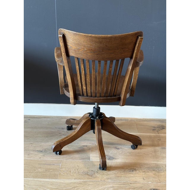 Vintage Swivel Desk Chair, 1990s For Sale - Image 3 of 6