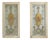 19th Century France Antique White Stained Glass Window For Sale