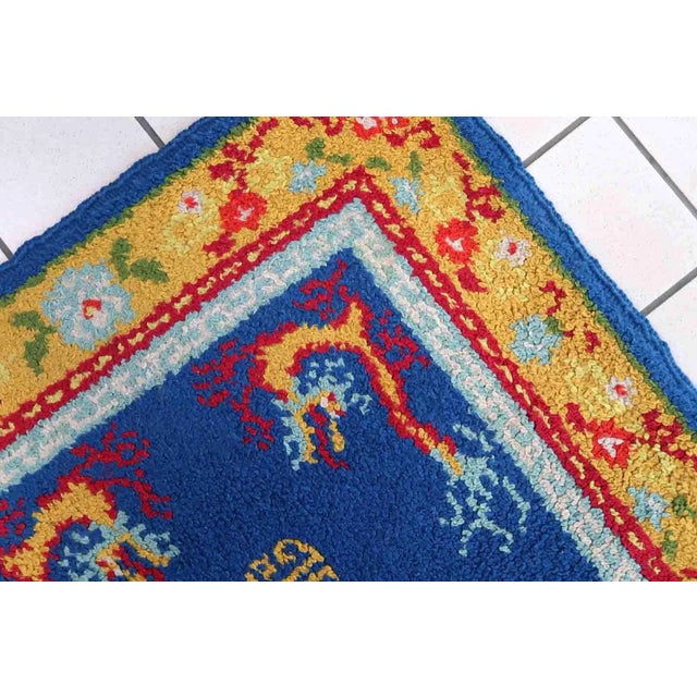 1960s Vintage French Savonnerie Rug For Sale - Image 11 of 13