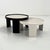 Mid-Century Modern Reversible Nesting Tables by Gianfranco Frattini for Cassina, 1960s, Set of 2 For Sale - Image 3 of 10