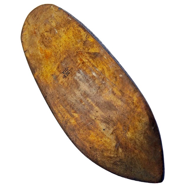 Mid 20th Century Petite Indian Brass Shoe Ashtray For Sale - Image 9 of 10