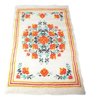 Mid-Century Czechoslovakian Wool Runner Rug, 1960s