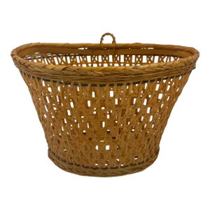 Vintage Woven Wall Basket