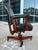 Mid 20th Century Antique Leather Desk Chair From the Sikes Company Inc. For Sale - Image 5 of 12
