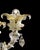 2020s Venetian Cà Rezzonico Floral Gold Murano Style Glass Chandelier For Sale - Image 5 of 6