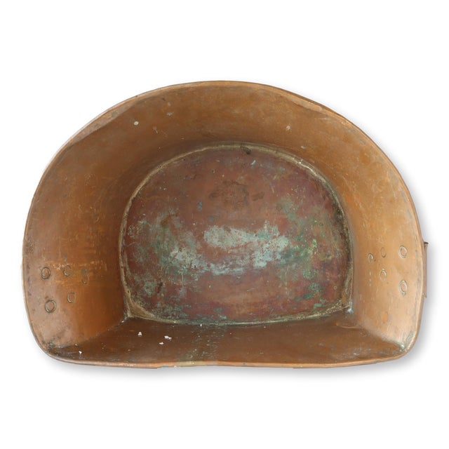 Copper Antique 19th-Century French Copper Two Piece Lavabo Fountain For Sale - Image 8 of 12