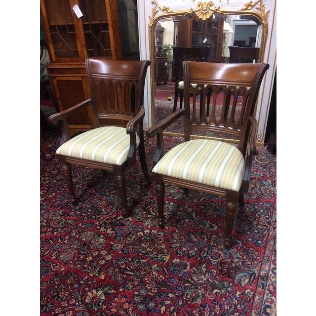 Nichols & Stone Vintage Arm Chairs, Nichols & Stone Furniture, the Pair For Sale - Image 4 of 11
