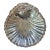 Vintage Silver-Plate Scallop Shell Dish For Sale