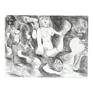 Picasso Gravure Apollinaire Les Onze Mille Verges 10