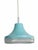 1970s Mid-Century Modern Blue Pendant Lamp, Germany, 1970s For Sale - Image 5 of 5