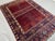 1990s Red Turkmen Parda Tribal Wool Area Rug, 5'2" X 6'11" For Sale - Image 5 of 16