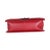 2010s Burgundy Chevron Calfskin Chain Medium Boy Bag For Sale - Image 5 of 9