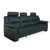 Modern Leather Three-Seater Green Sofa from Himolla For Sale - Image 3 of 18