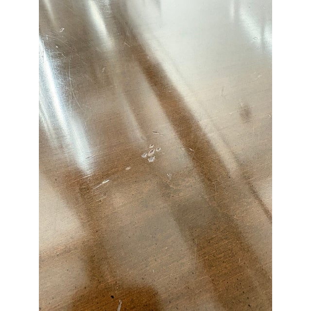 Late 20th Century Harden Queen Anne Style Solid Cherry Sofa Sideboard Console Table For Sale - Image 12 of 15