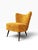 OVERVIEW A mid-century Danish modern cocktail chair with a compact, armless form that suits a bedroom, entry, dressing...