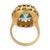 Vintage 14.00 Carat Aquamarine 14k Yellow Gold Cocktail Ring, Size 9.5 For Sale In Los Angeles - Image 6 of 7