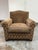 Design Plus Gallery presents a Custom Design Lounge Arm Chair. Upholstered in a cut mohair upholstered with a diamond...