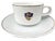 Mid-Century Modern Rare Western Airlines Ceramic China Coffee Service - Coffee Pot & 10 Cups & Saucers For Sale - Image 3 of 4