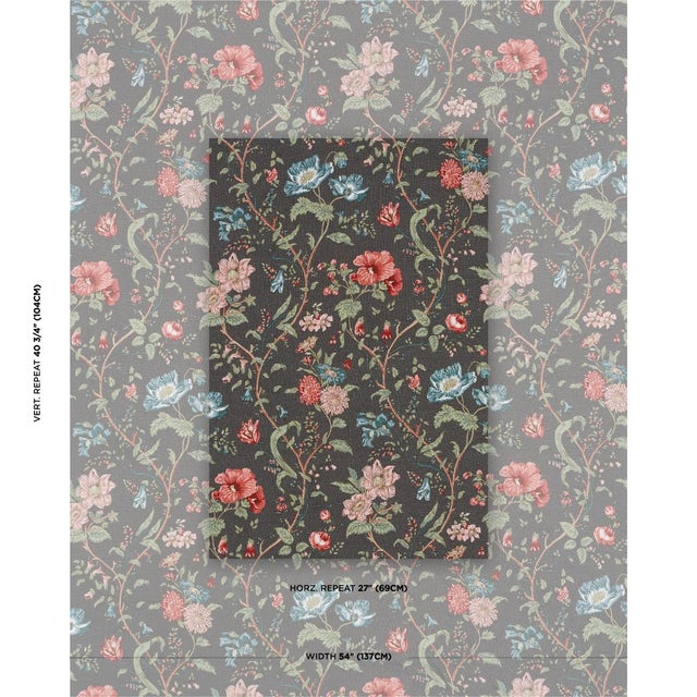 Giselle Floral is a classic romantic floral fabric based on a pattern we discovered in the Schumacher archive. Enlivened...