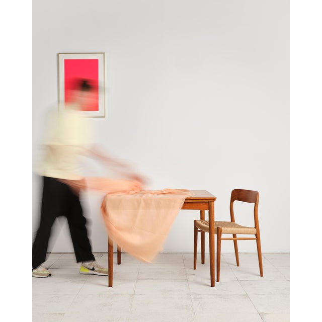 Purple Mid-Century Modern Danish Extendable Dining Table in Teak by Spoul Hundevad for Hundevad & Co, 1960s For Sale - Image 8 of 18