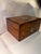 Brown 19th Century English Sewing or Jewelry Box With Mother of Pearl Inlay For Sale - Image 8 of 11
