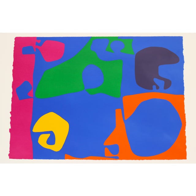 Patrick Heron "January 1973 : 14" Abstract Screenprint Artwork by Tate Gallery For Sale - Image 9 of 14