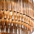 Metal Large Smoked Amaro Drum Chandelier from Pure White Lines For Sale - Image 7 of 12