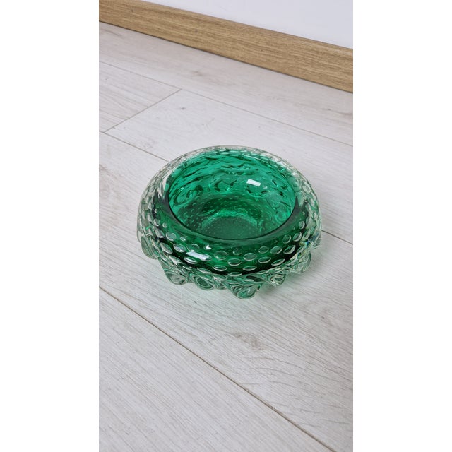 Empty Pocket in Green Murano Glass For Sale - Image 10 of 10