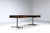 Striking large executive desk designed and manufactured by trau arredamenti metallici s.p.a., italy 1960. This...
