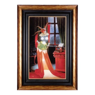 2015 Michael Cheval "Inspiration" Artist Hand Signed & Numbered Limited Edition 185/450 Framed Color Dye Sublimation on Aluminum For Sale