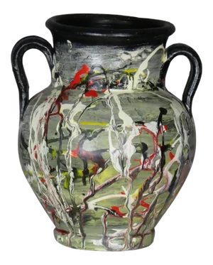 1950s Mid-Century French Expressionist Vase