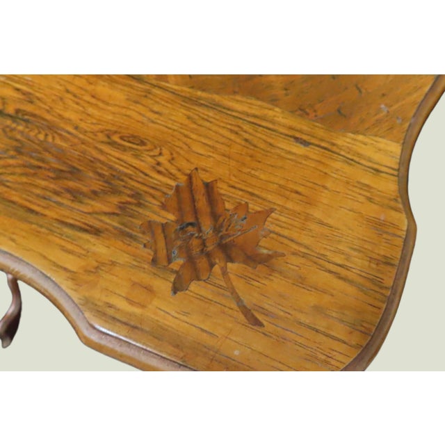 Émile Gallé Marquetry Landscape Nesting Tables Set For Sale - Image 9 of 18
