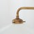 Antique French Coolie Milk Glass Frilly Wall Light, 1920s For Sale - Image 6 of 7