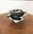 Transparent and Anthracite Gray Ashtray Submerged in Murano Glass in the Style of Flavio Poli, 1960s For Sale - Image 9 of 11