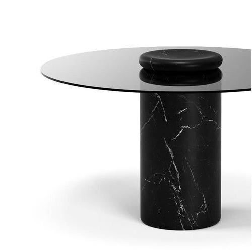 Table designed by Angelo Mangiarotti Castore is a glass and marble table by Italian architect, sculptor and designer...