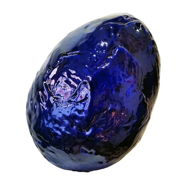 Mans Egg Sculpture by Thon - Fausto Tonello, 2000s For Sale - Image 4 of 4