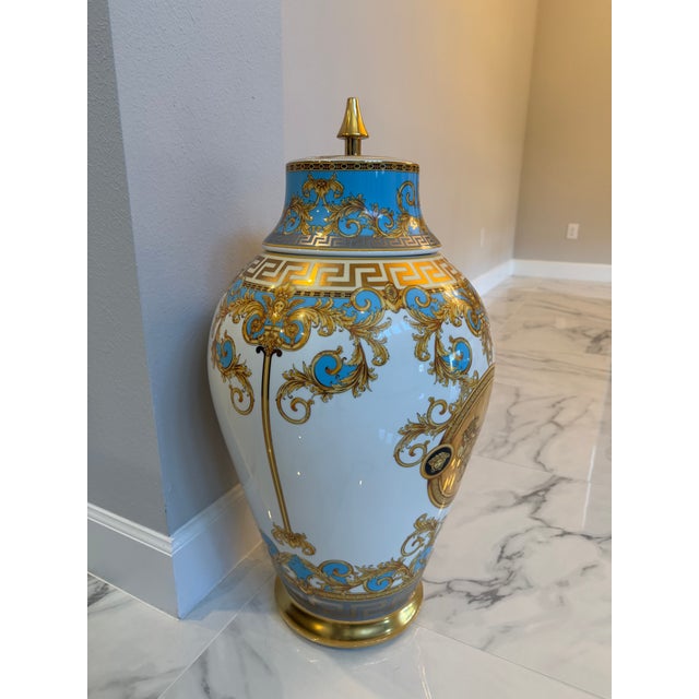 Deckelvase 76 cm Vase with lid 76 cm Vase avec couv. 76cm Vaso con coper. 76cm Made in Germany Form 14451 Dekor 403638...