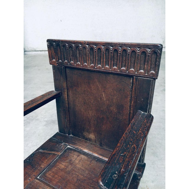19th Century Primitive Folk Art Armchair For Sale - Image 15 of 18