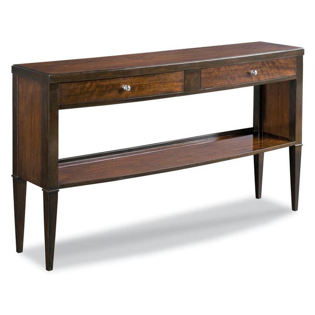 Transitional Graham Hall Table in Brown For Sale - Image 3 of 3