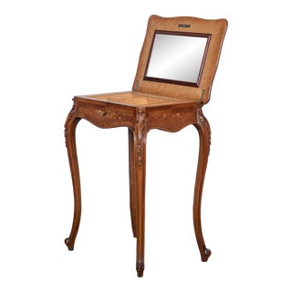 19th Century French Louis Philippe Travailleuse or Vanity For Sale