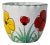 Italian Vintage Flower Pot For Sale