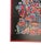 Red Vintage Framed Authentic Original Hermès Art Advertisement Lithograph Featuring Hermès "Légende Moghole" Silk Scarf For Sale - Image 8 of 8