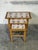 Oak Ceramic Tile-Top Nesting Tables Set of 3 Brown Scenic Windmill Motif Vintage For Sale In Los Angeles - Image 6 of 11