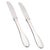 Lunch Knives in Sterling Silver and Stainless Steel by Evald Nielsen, 1930s, Set of 2 For Sale - Image 6 of 6